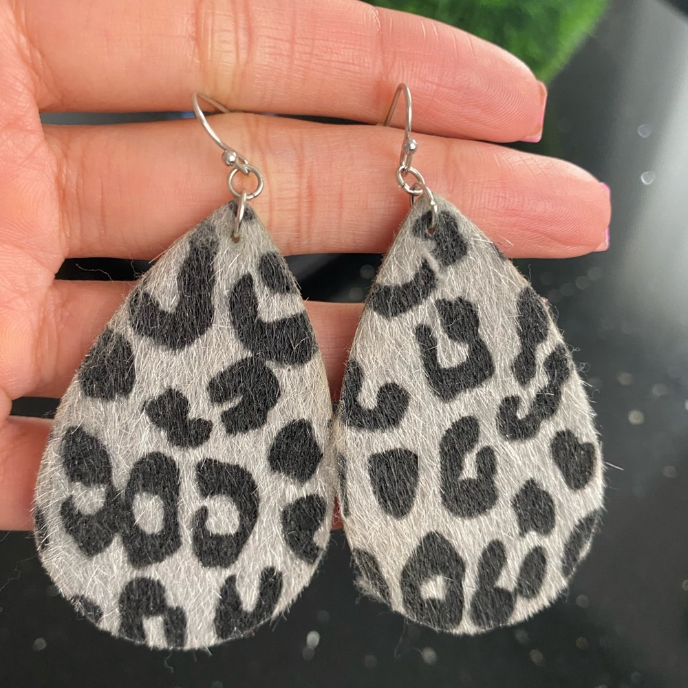 Animal Print Earrings